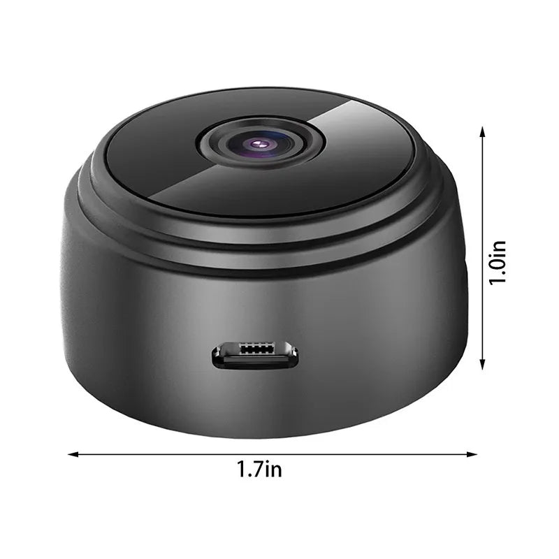 Mini caméra de Surveillance IP WiFi HD 1080p A9, Micro enregistreur vocal sans fil