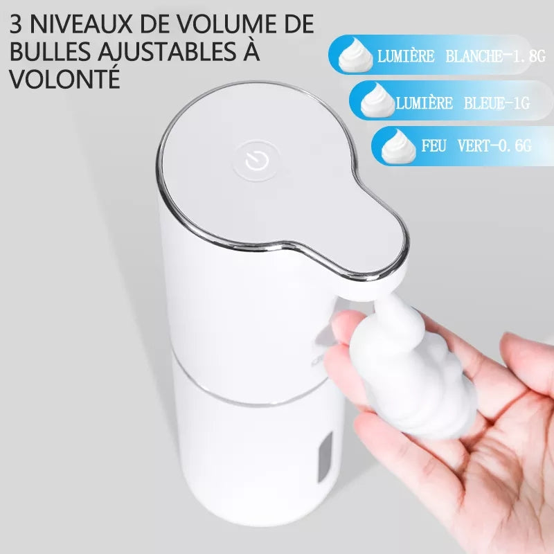 Distributeur automatique de savon mural sans contact, Machine à mousse liquide, capteur infrarouge, électrique