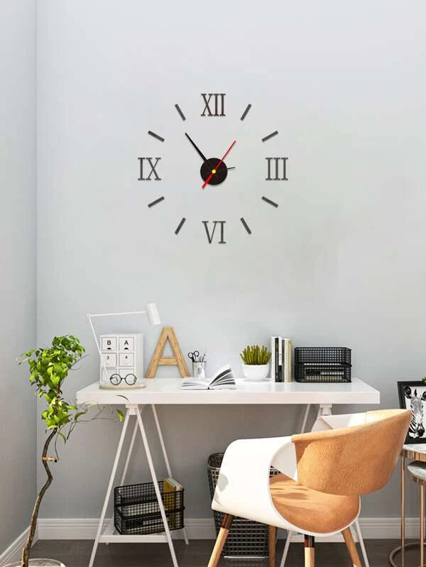 Set Horloge murale unicolore