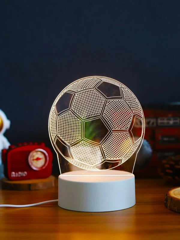 Lampe décorative football design
