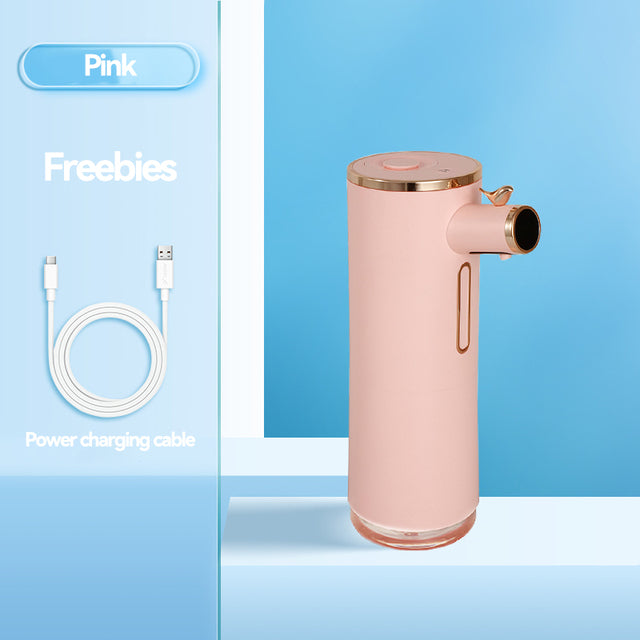 Distributeur automatique de savon liquide moussant, Portable, Rechargeable par USB, pour salle de bains et cuisine